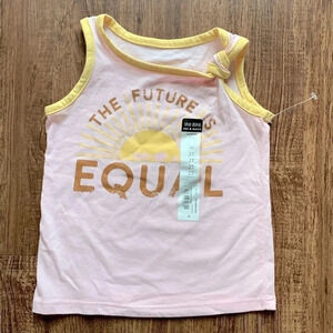 Okie Dokie Toddler Graphic Tank Top 2T